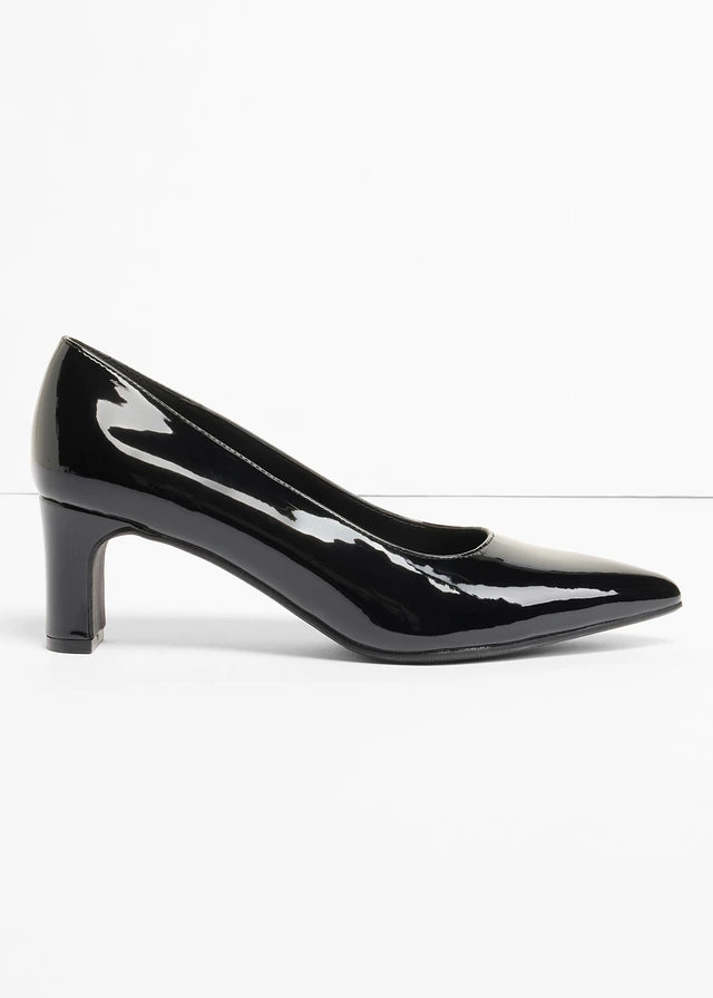 Pumps met laklook