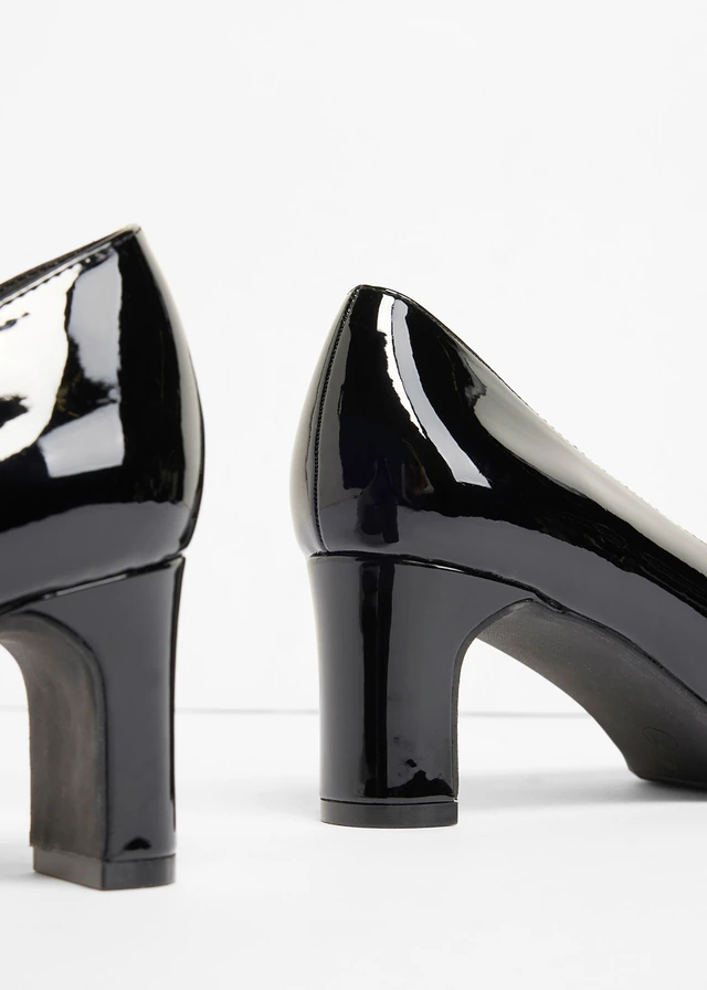 Escarpins aspect verni • noir • product-page.page-title-suffix