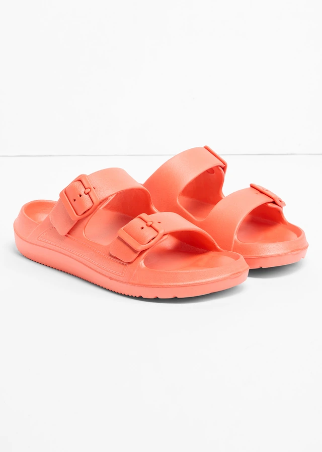 Slippers van waterafstotend materiaal • kreeftrood • product-page.page-title-suffix
