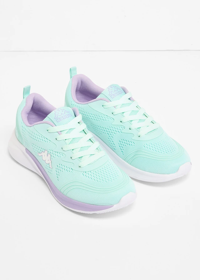 Kappa sneakers van zacht materiaal, Kleur: mint