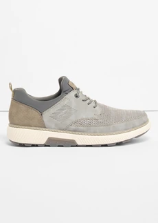 Rieker Komfort slip-in sneakers met ruime pasvorm, Kleur: grijs