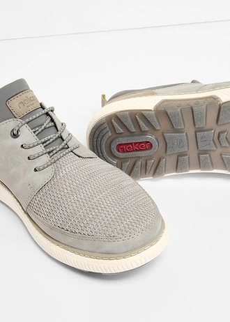 Wygodne wsuwane sneakersy marki Rieker o wygodnej tęgości, kolor: szary