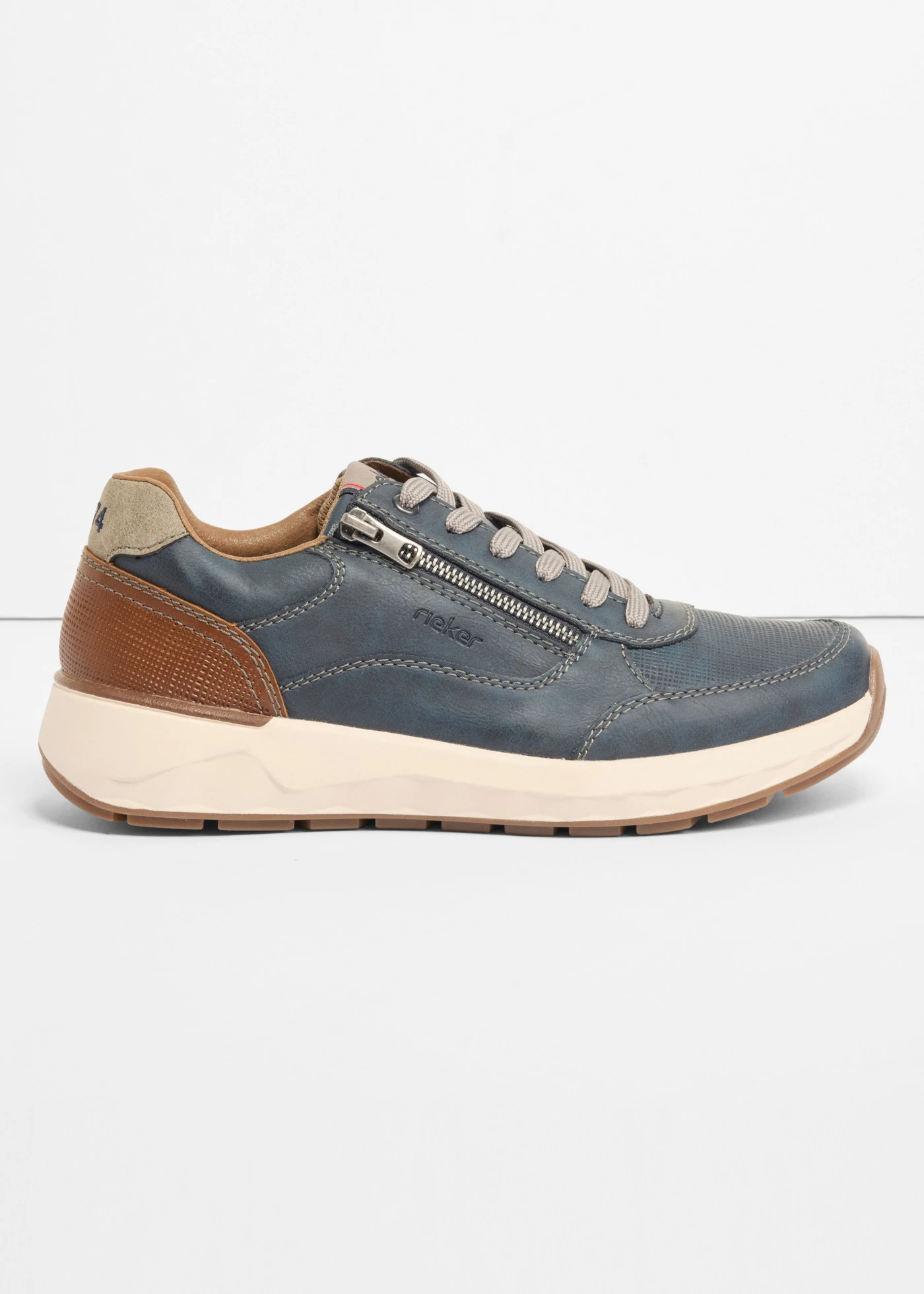 Sneakers van Rieker met een padded binnenzool • donkerblauw • bonprix online shop