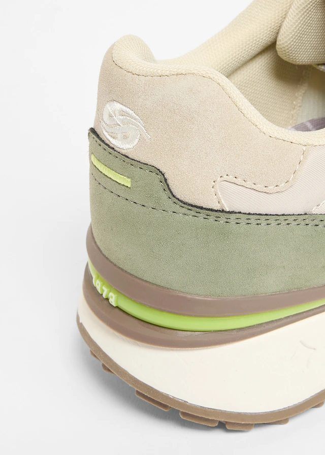 Sneakers Dockers by Gerli à empiècements en mesh • gris-kaki • product-page.page-title-suffix