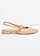 Marco Tozzi ballerina's met bandjes, Kleur: camel