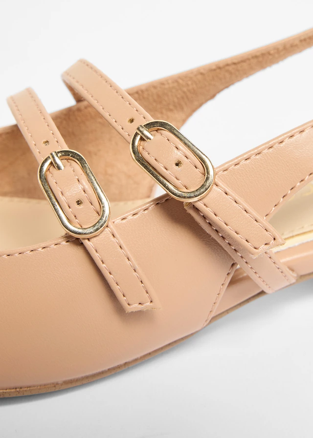 Ballerines slingback Marco Tozzi à brides • camel • product-page.page-title-suffix