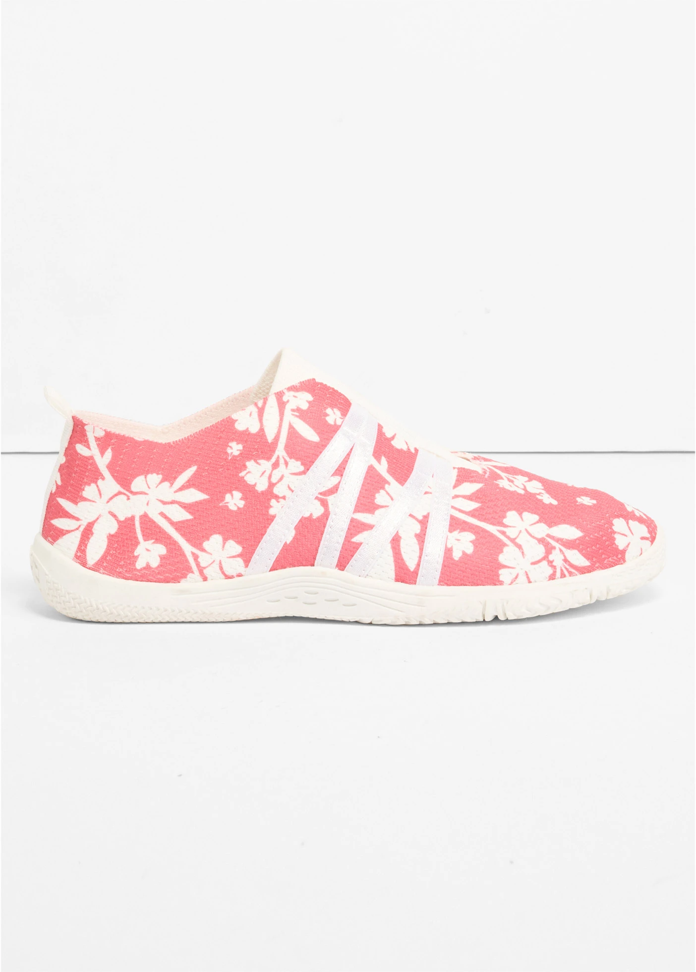 Buty barefoot z elastyczną podeszwą • jasnoróżowy w kwiaty • sklep bonprix