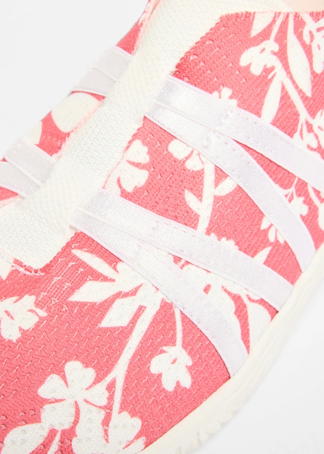Barefoot schoenen met flexibele zool, Kleur: roze gebloemd