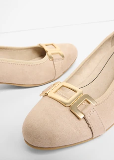 Comfortabele Jana pumps in een wijde pasvorm, Kleur: beige