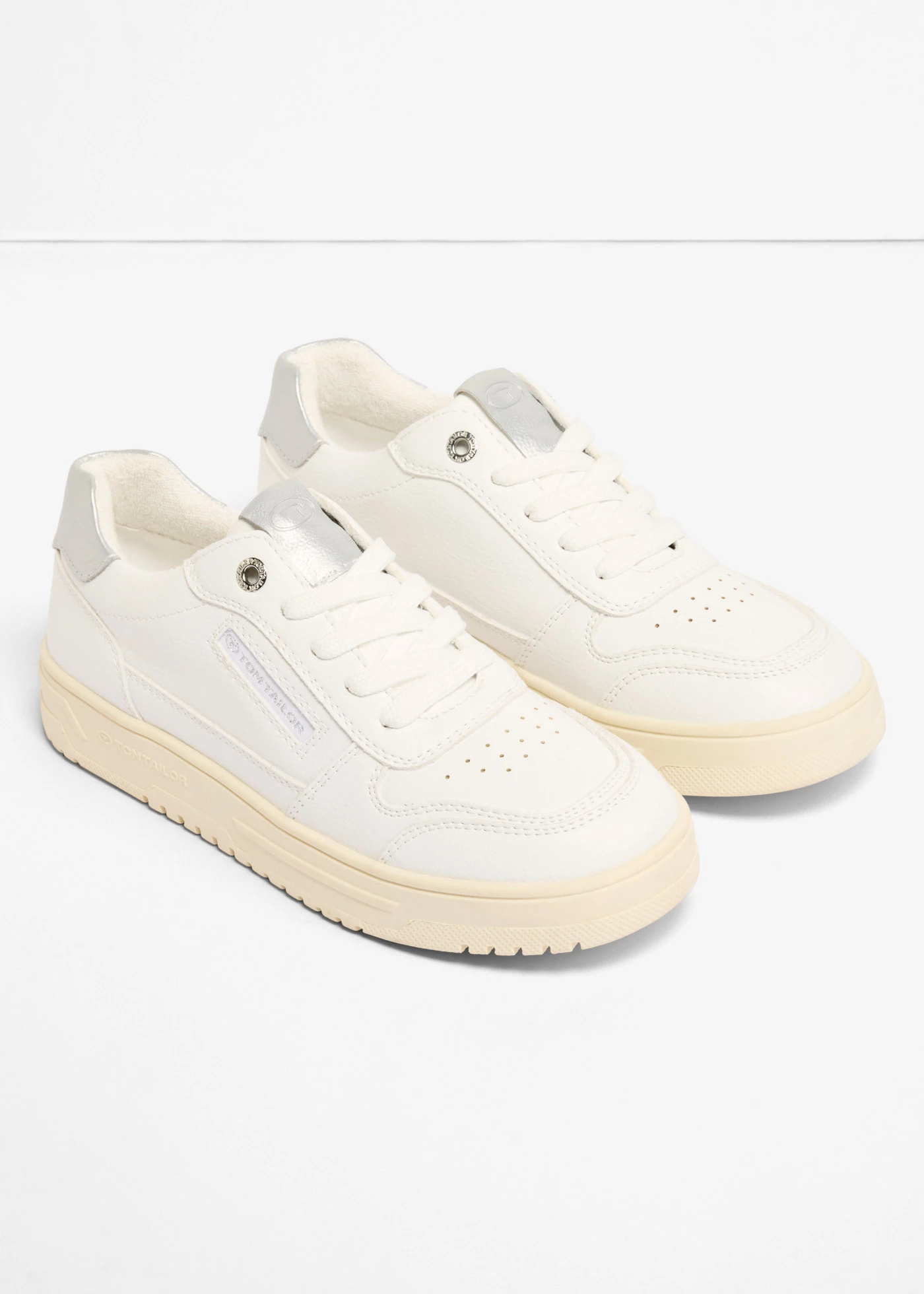 Sneakersy marki Tom Tailor • biały • sklep bonprix