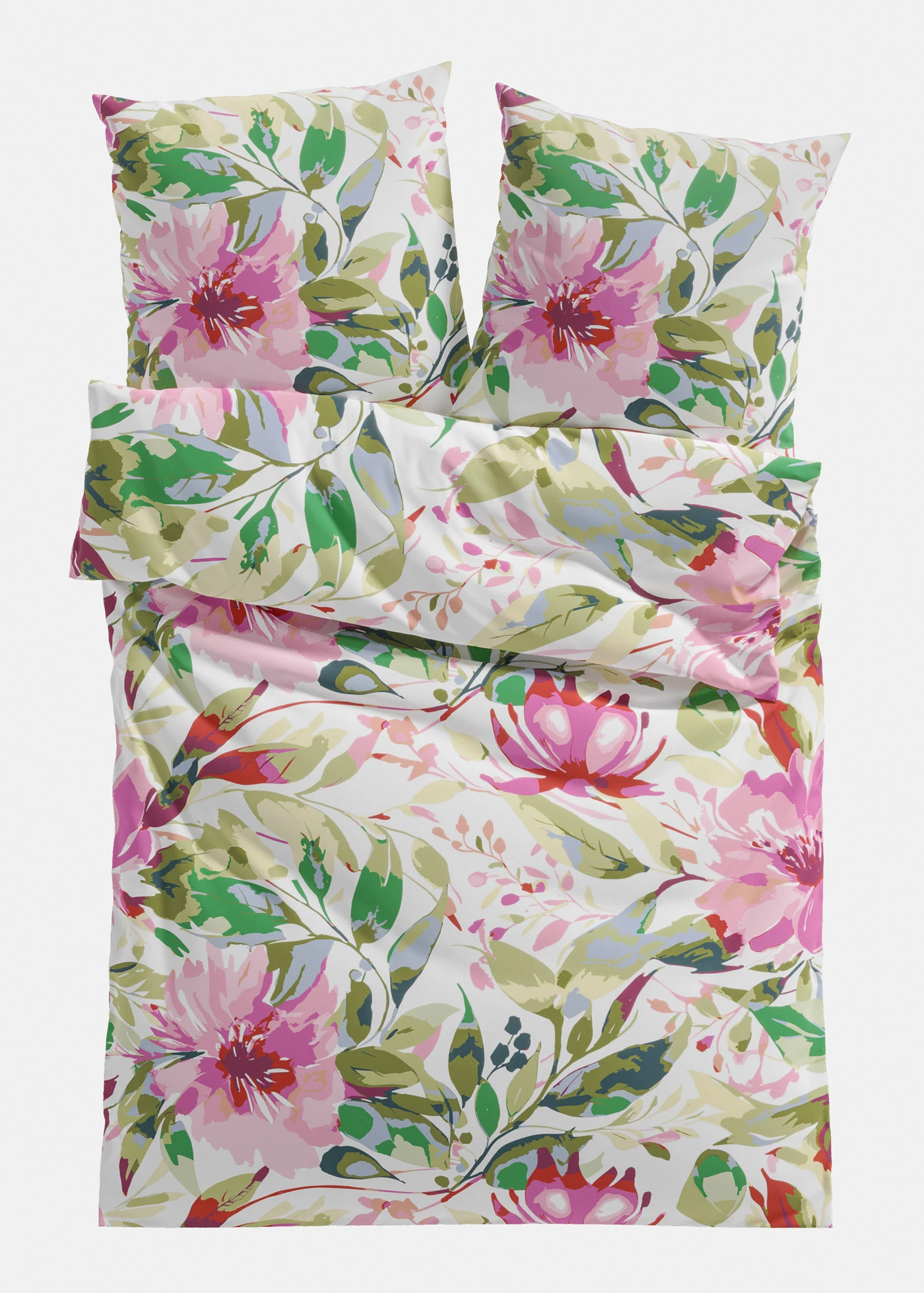 Lenjerie de pat din mix de bumbac • colorat • magazin bonprix