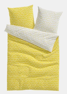 Lenjerie de pat reversibilă din material cu bumbac