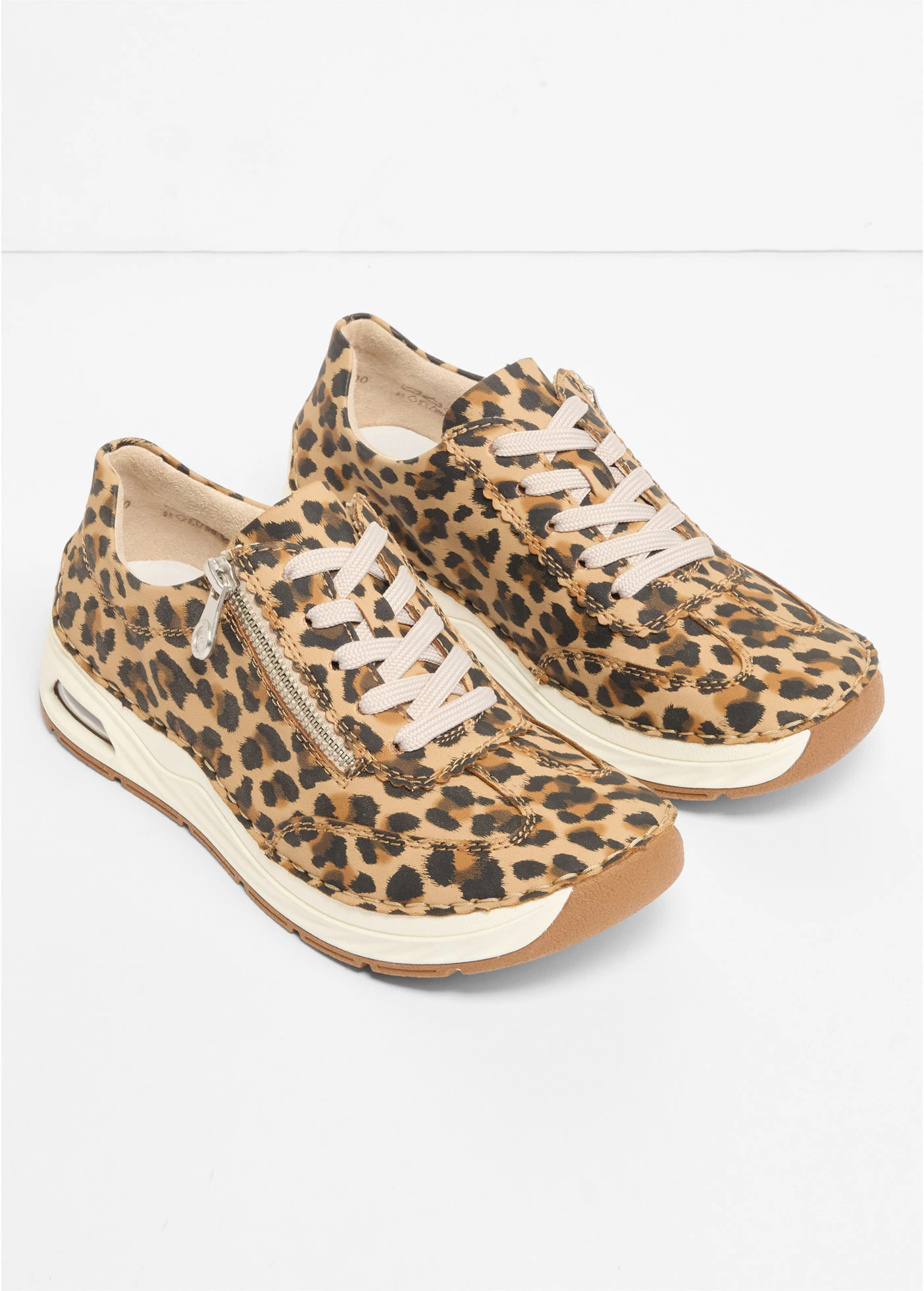 Nízke tenisky, Rieker s vystuženou vnútornou stielkou • béžová leopard • obchod bonprix