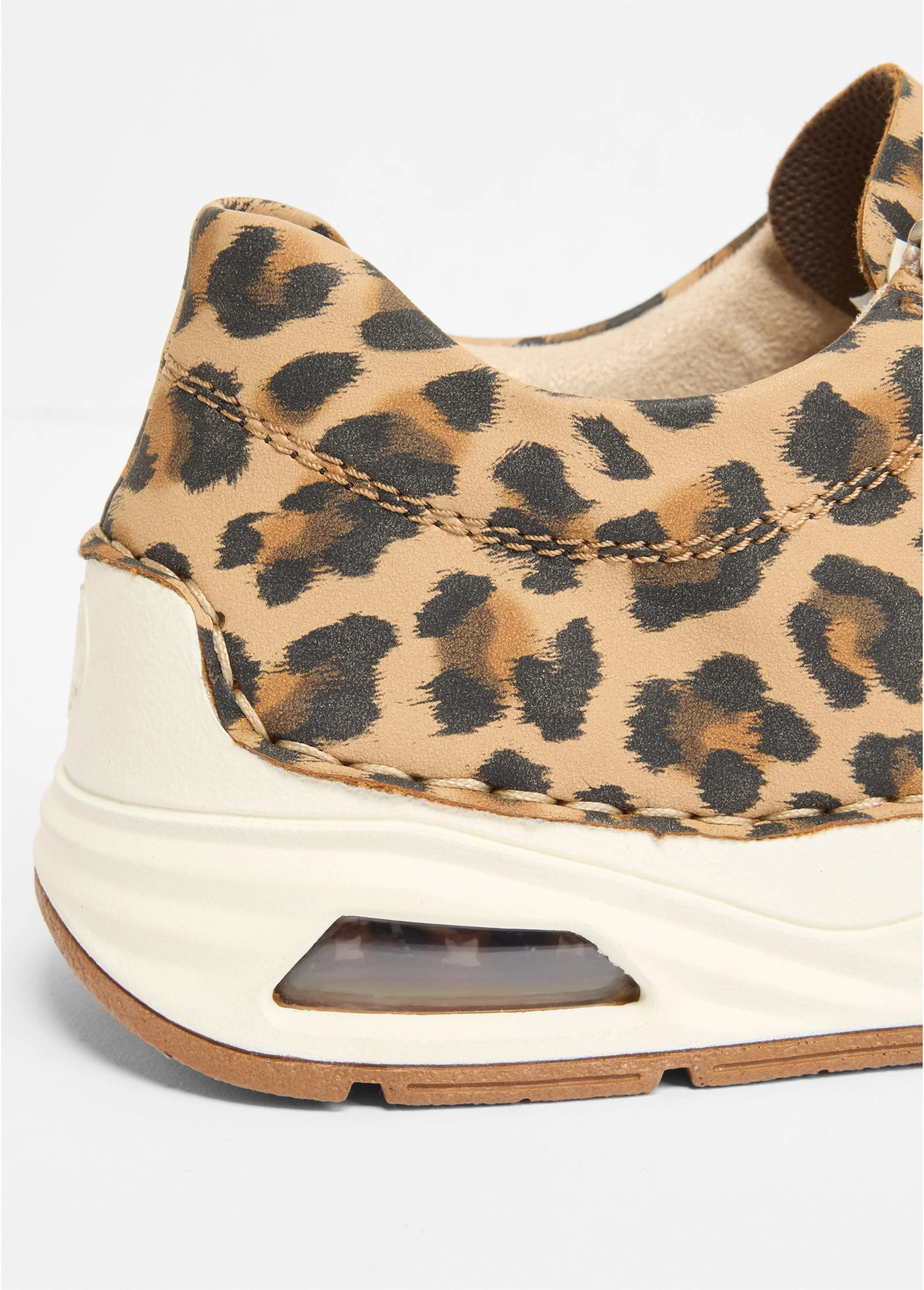 Sneakers confortables Rieker à première rembourrée • beige léopard • Boutique bonprix