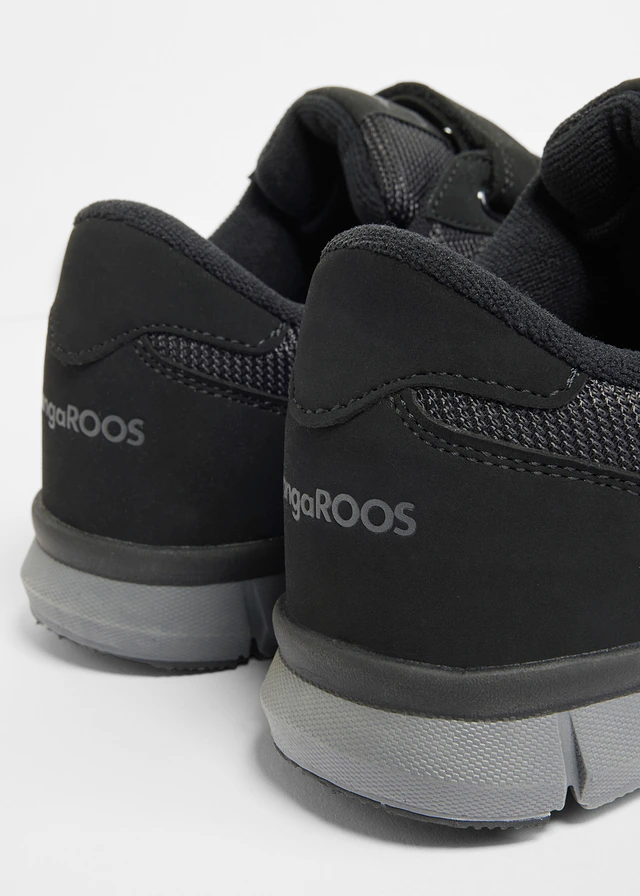 Kangaroos sneakers met een lichte loopzool, Kleur: zwart