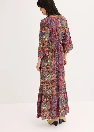 Maxi ruha • pink/világoskék mintás • bonprix áruház