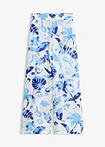 alb/albastru-safir floral