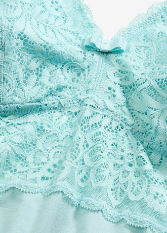 Slipdress van zachte viscose • aquablauw • bonprix online shop