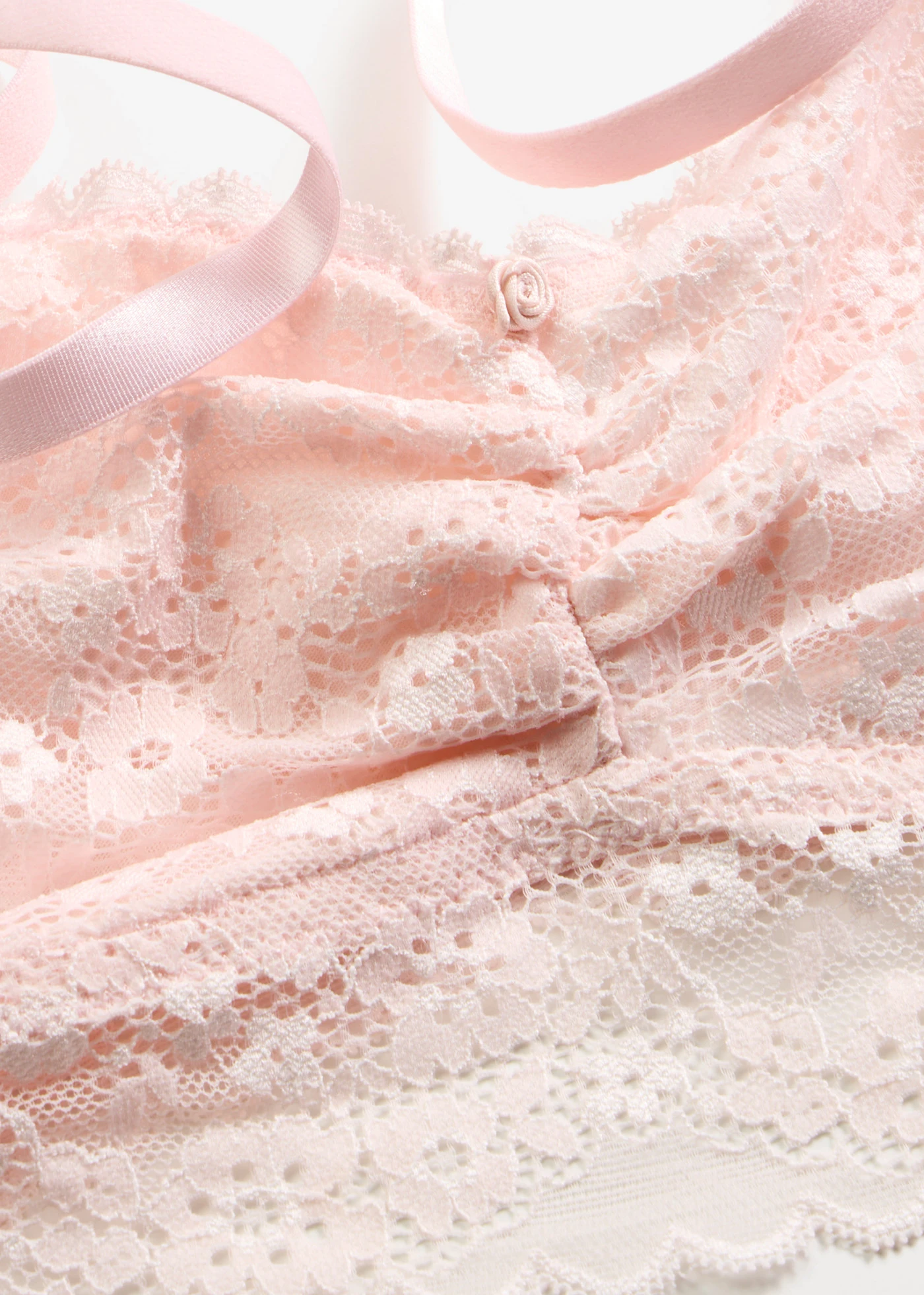 Bralette met zachte katoenen voering • lichtroze • bonprix online shop