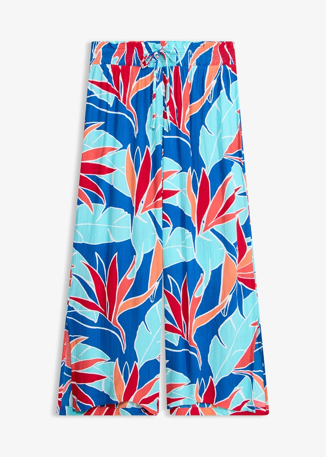Pantalon de plage en viscose fluide