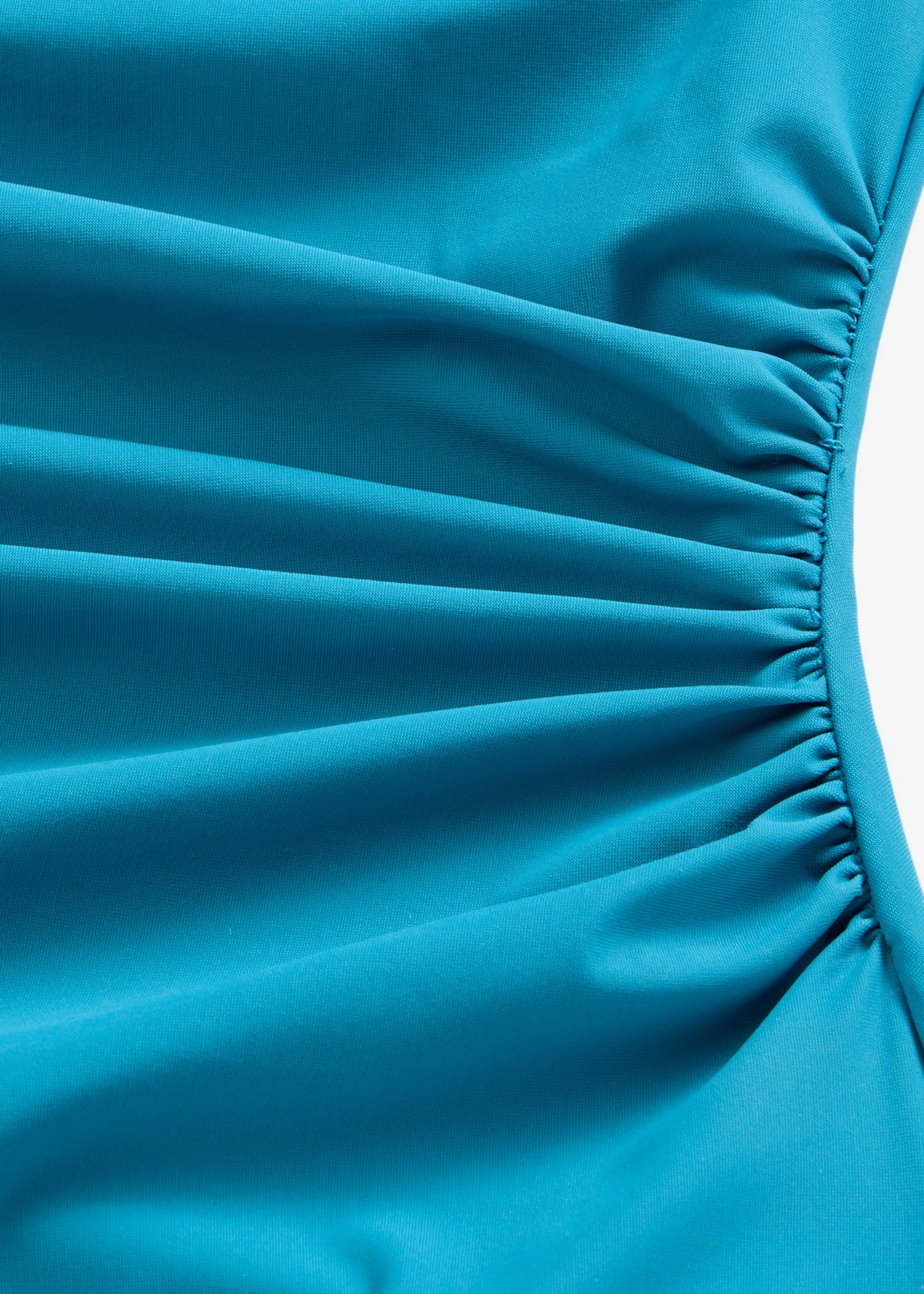 Costum de baie cu decolteu în V, cu efect de modelare ușor • petrol • magazin bonprix