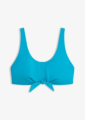 Bikinový top, farba: petrolejová