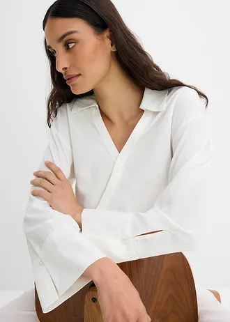 Chemisier asymétrique • ecru • Boutique bonprix