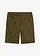 Bermuda en lin majoritaire, Couleur: olive foncé