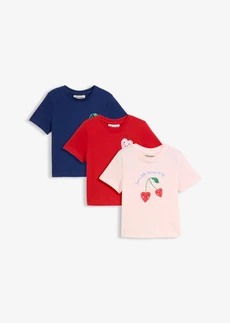 T-shirt van puur biologisch katoen (set van 3)