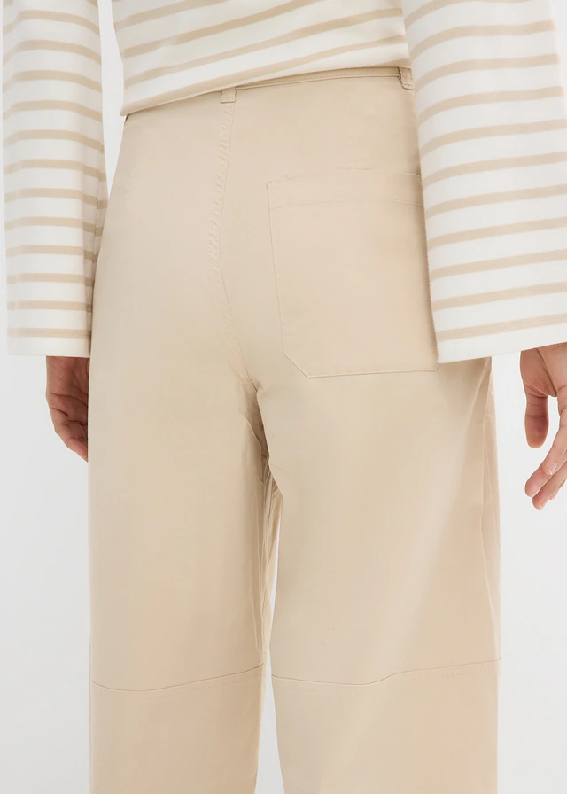 Lichte culotte van twill in ballonlook • lichtsand • product-page.page-title-suffix