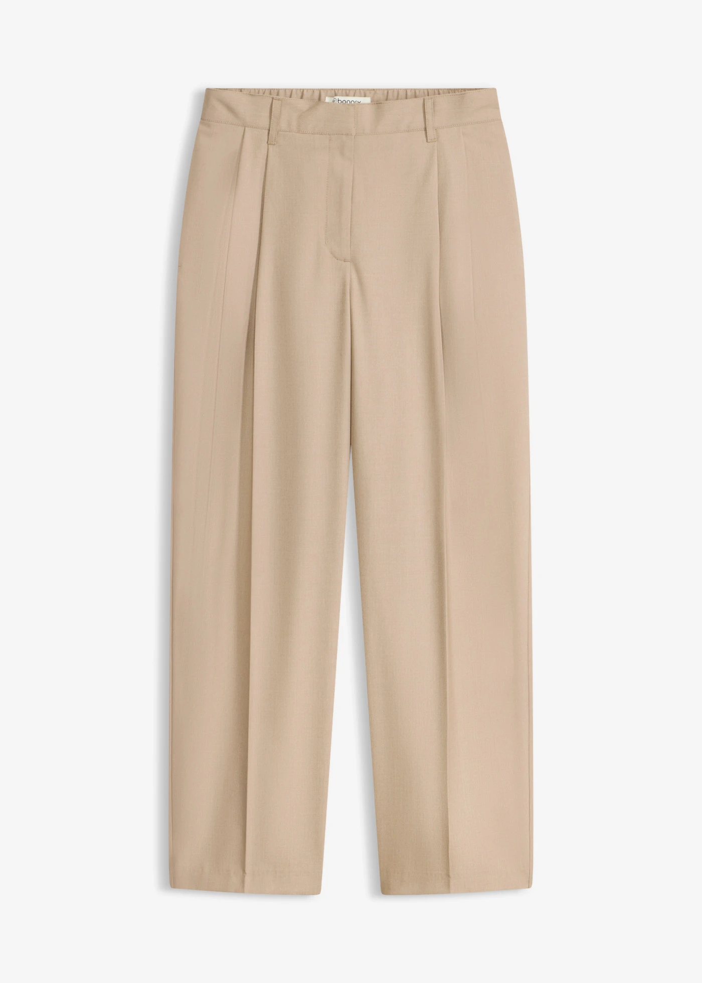 Pantaloni barrel • bej-camel mat • magazin bonprix