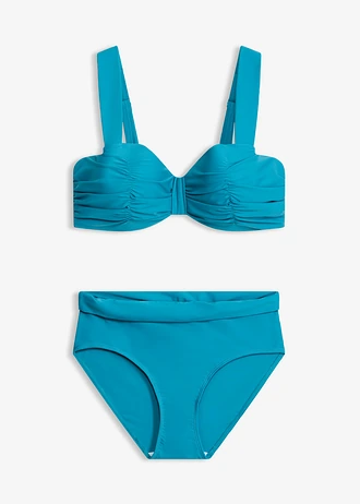 Balkonetové bikiny s polstrovanými ramínky (2dílná souprava)