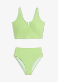 Bikini bustier (2 części), kolor: zieleń selera naciowego