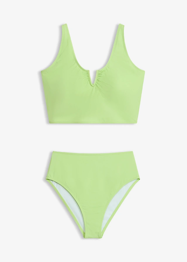 Bralette bikini (2-dlg. set), Kleur: selderijgroen