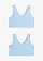 Lot de 2 brassières sans coutures Feel Comfort, Couleur: 2x bleu clair