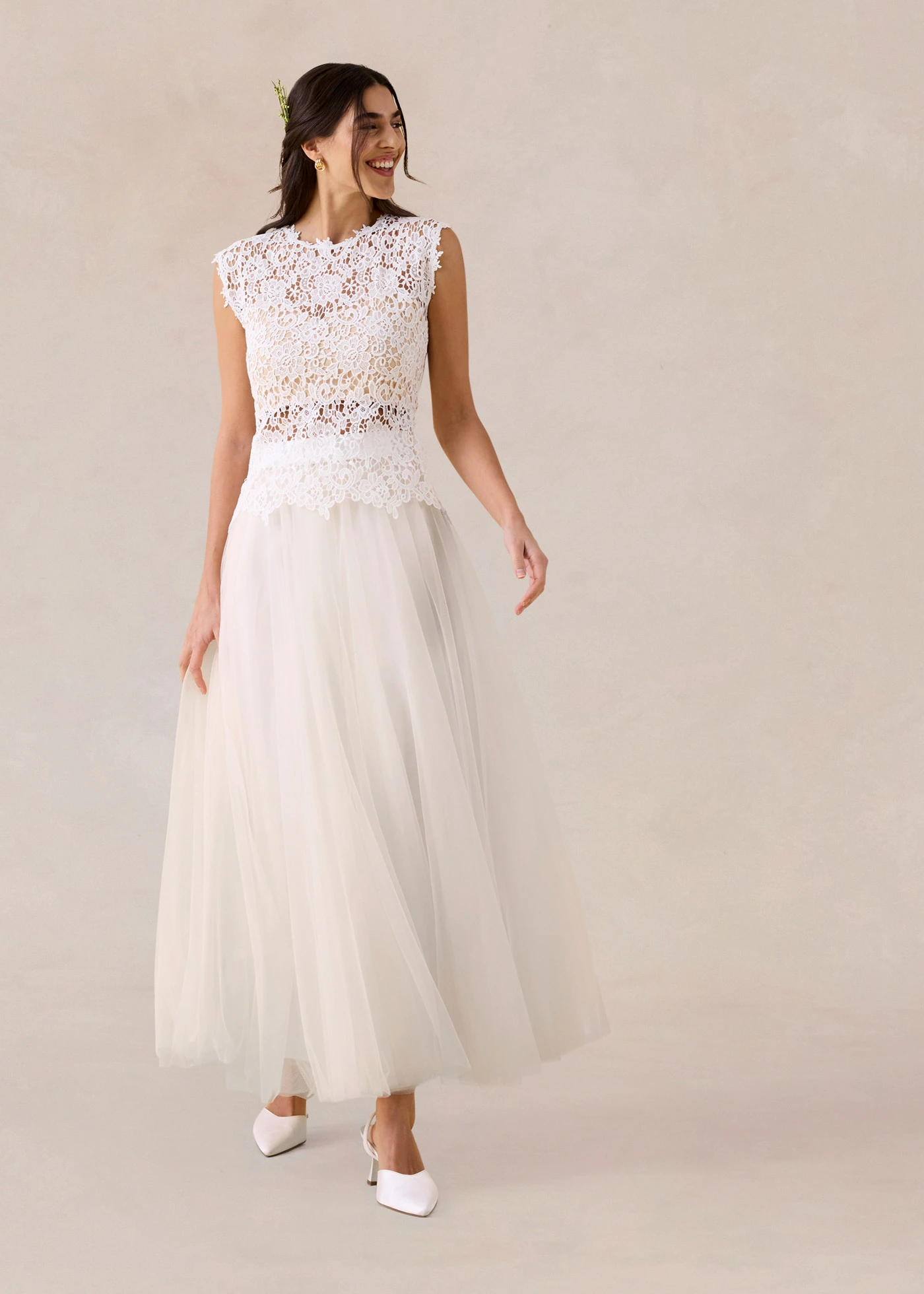 Top z krajky • přírodní bílá • bonprix obchod