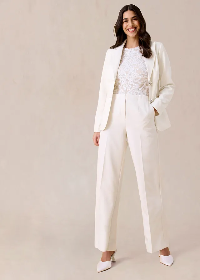 Marlene Dietrich broek • wolwit • product-page.page-title-suffix