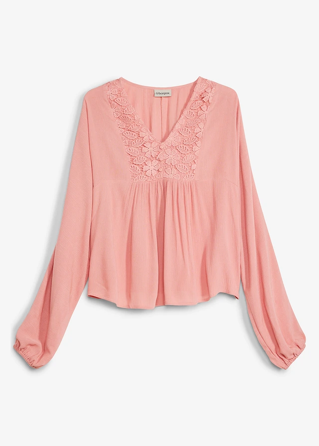 Tuniek van fijne viscose