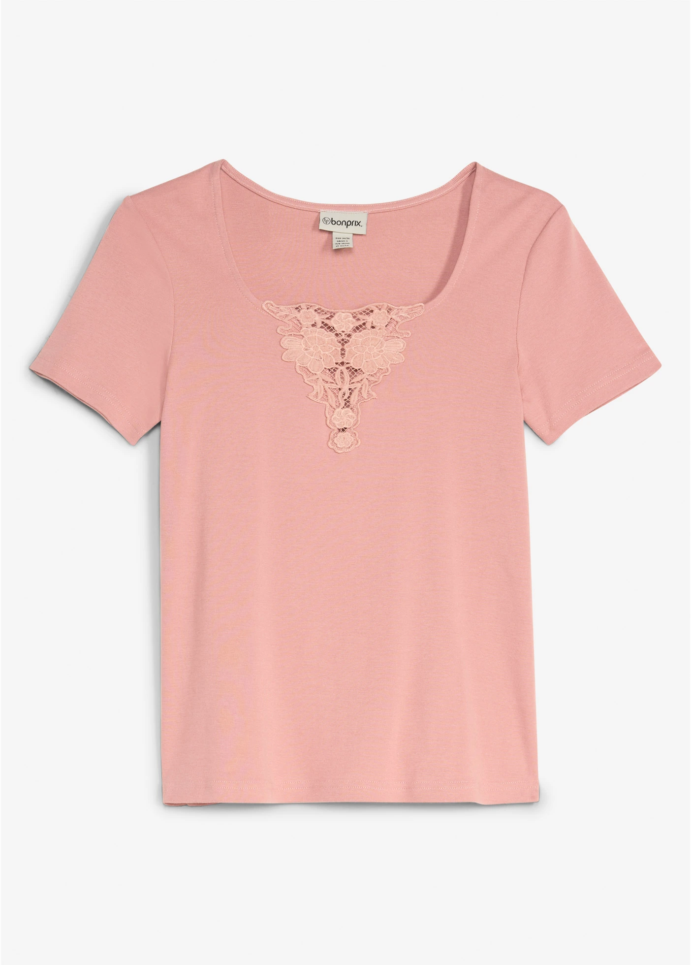 Shirt van puur biologisch katoen • poederbruin • bonprix online shop