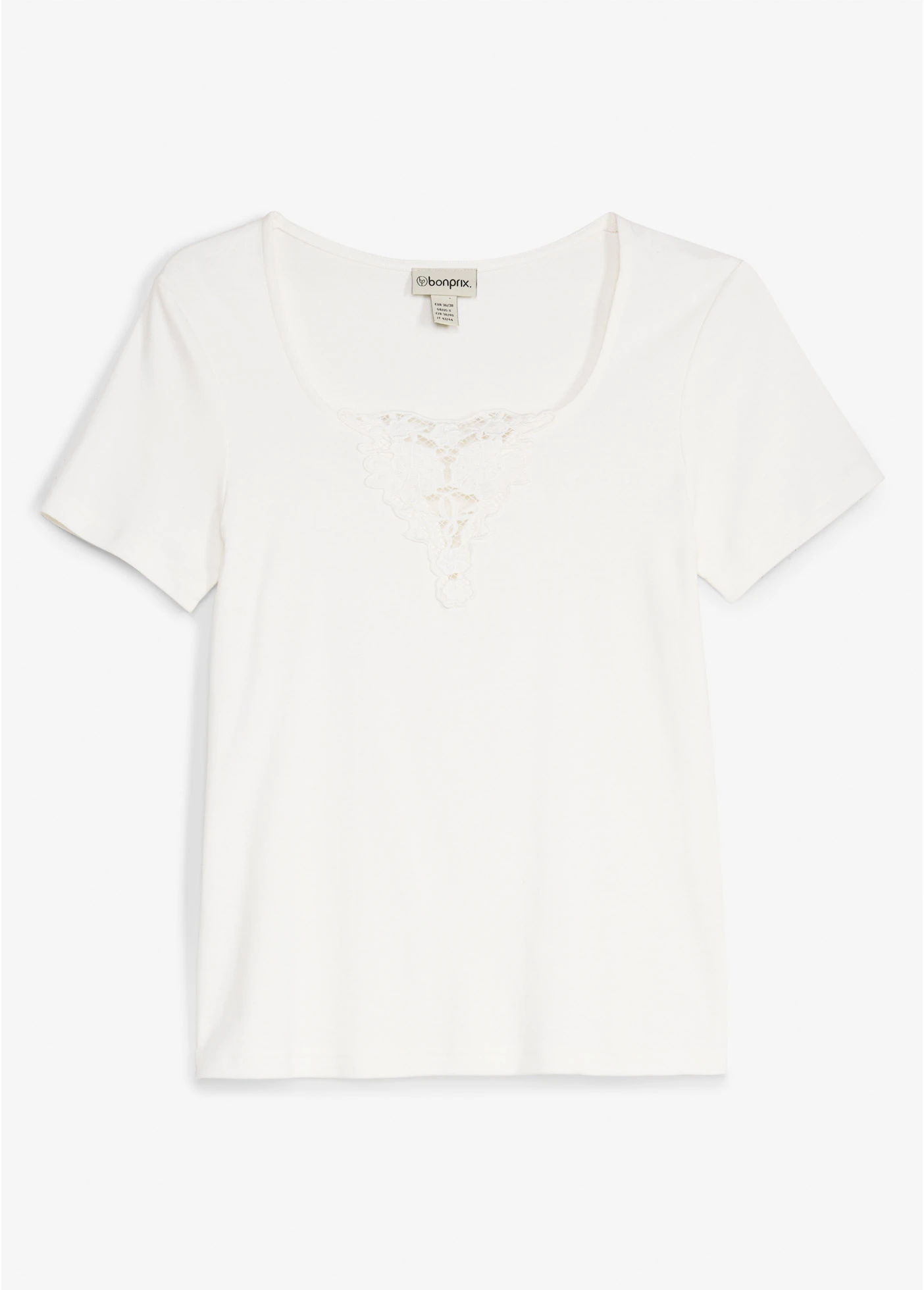 Shirt van puur biologisch katoen • wolwit • bonprix online shop