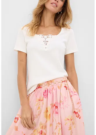 Shirt van puur biologisch katoen • wolwit • bonprix online shop