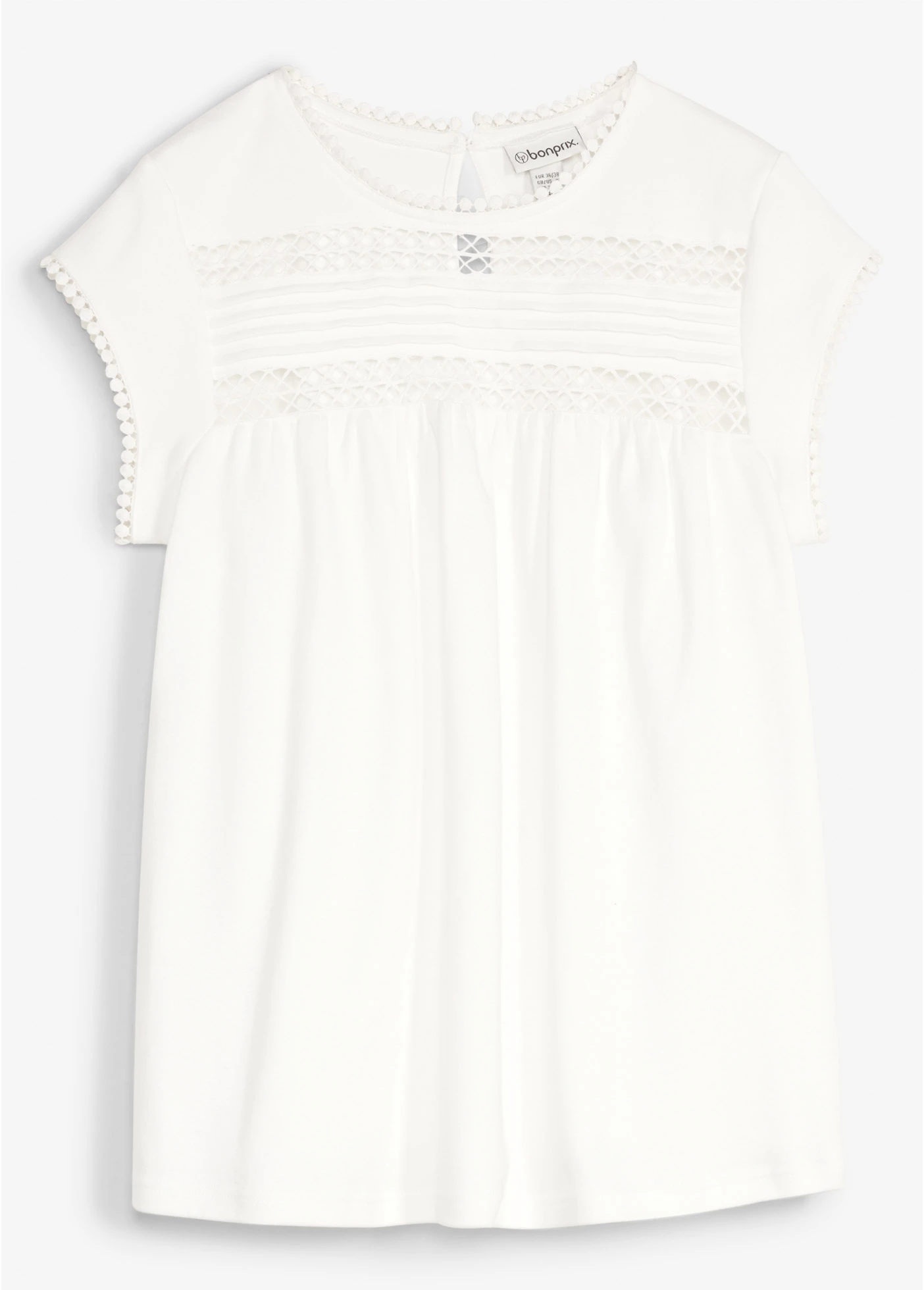 Bluză din bumbac 100% • ecru • magazin bonprix