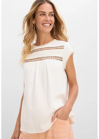 Shirt van puur biologisch katoen • wolwit • bonprix online shop