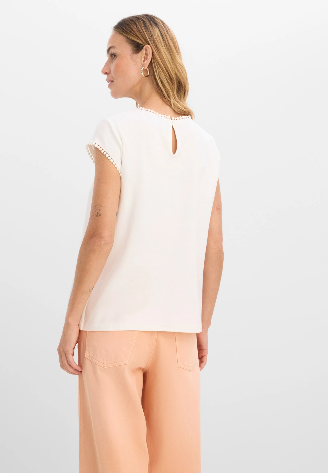 Shirt van puur biologisch katoen • wolwit • bonprix online shop