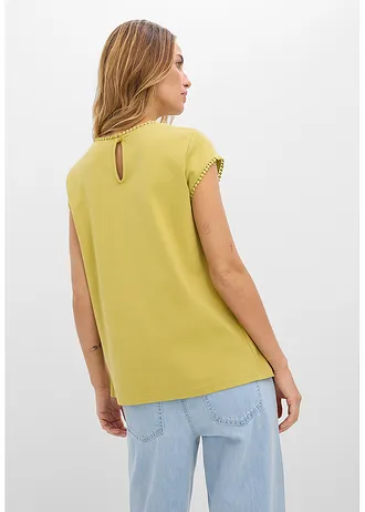 T-shirt 100% coton • vert cactus • Boutique bonprix