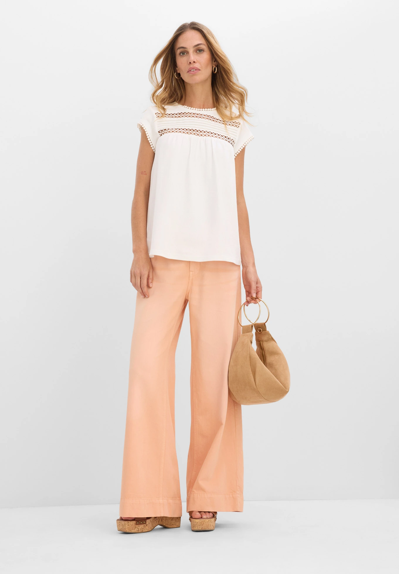 Tričko z čistej bio bavlny • biela vlna • obchod bonprix