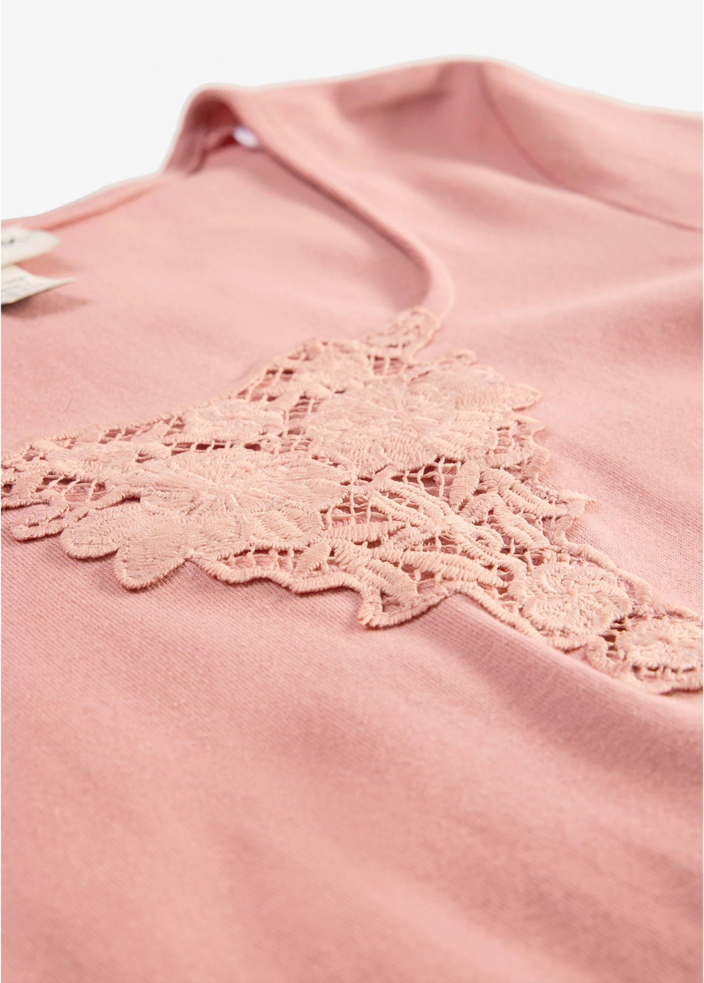 T-shirt 100% coton • marron poudré • Boutique bonprix