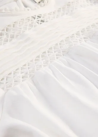 T-shirt 100% coton • ecru • Boutique bonprix