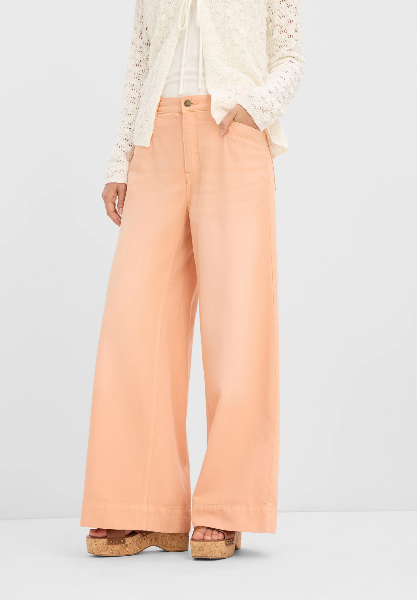 Džíny Wide Leg, High Waist • papája used • bonprix obchod