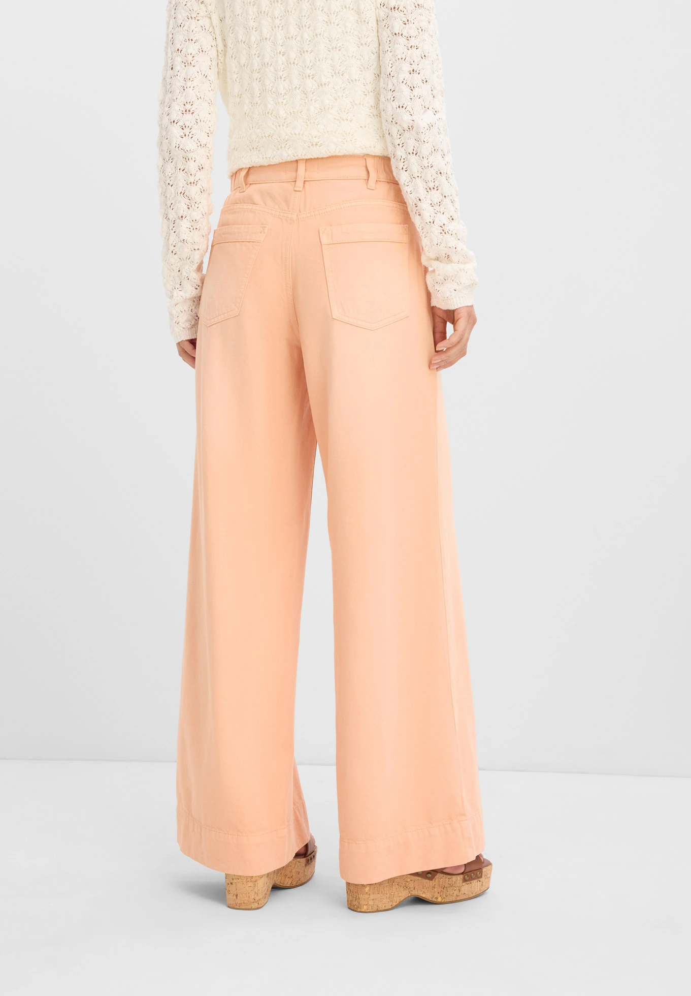 Jean large taille haute • papaye used • Boutique bonprix